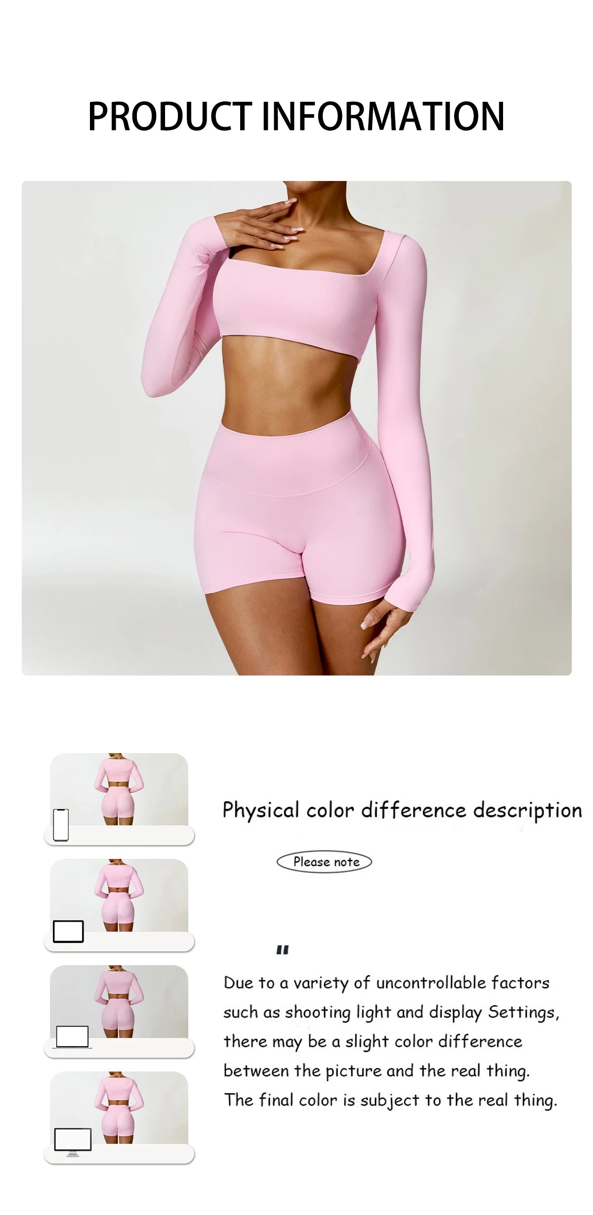 Women's Short Yoga & Fitness Set
