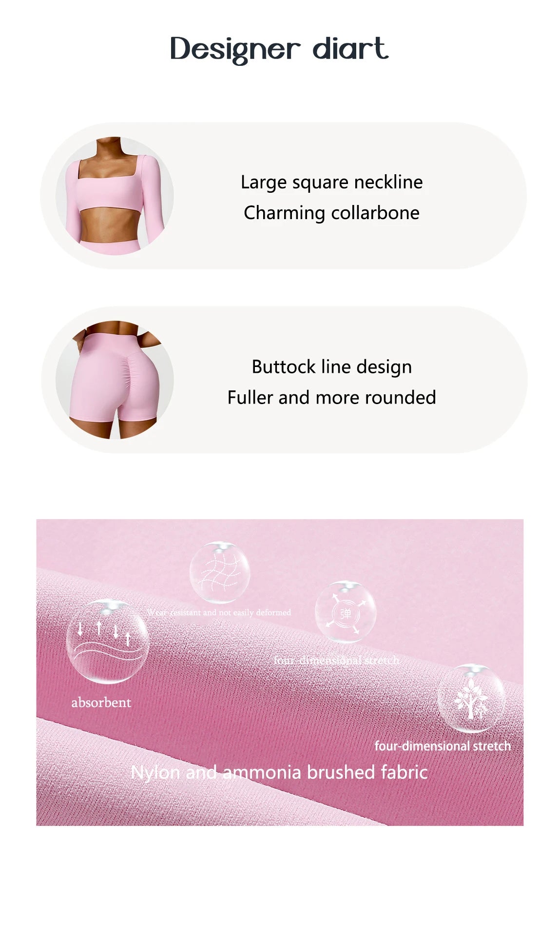 Women's Short Yoga & Fitness Set
